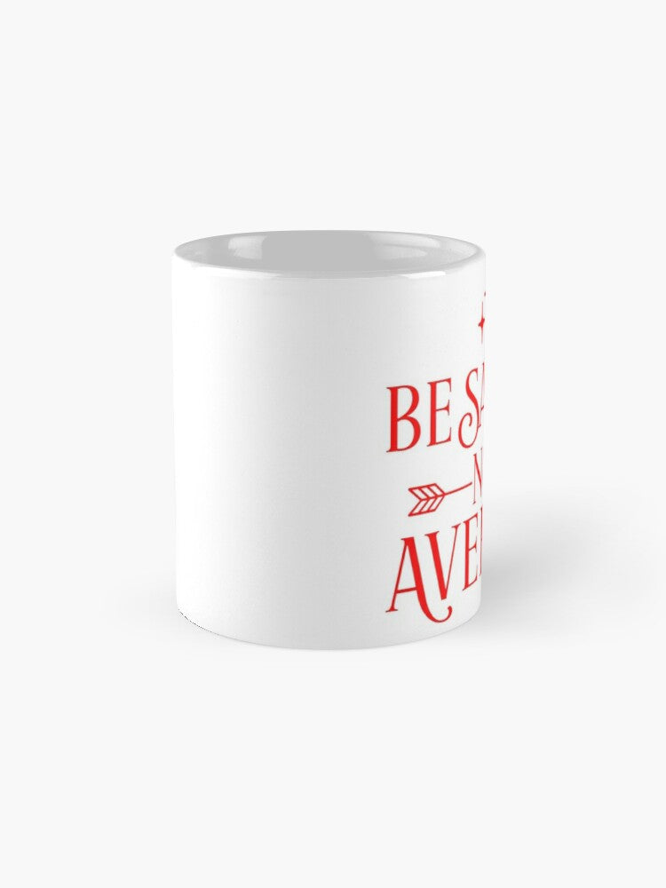 BE SAVAGE NOT AVERAGE - coffee or latte mug
