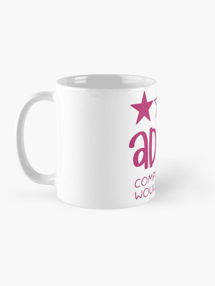 ADULTING one star - coffee or latte mug