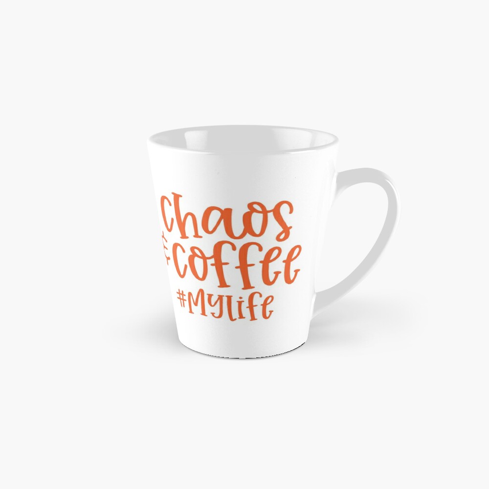 CHAOS and COFFEE - coffee or latte mug