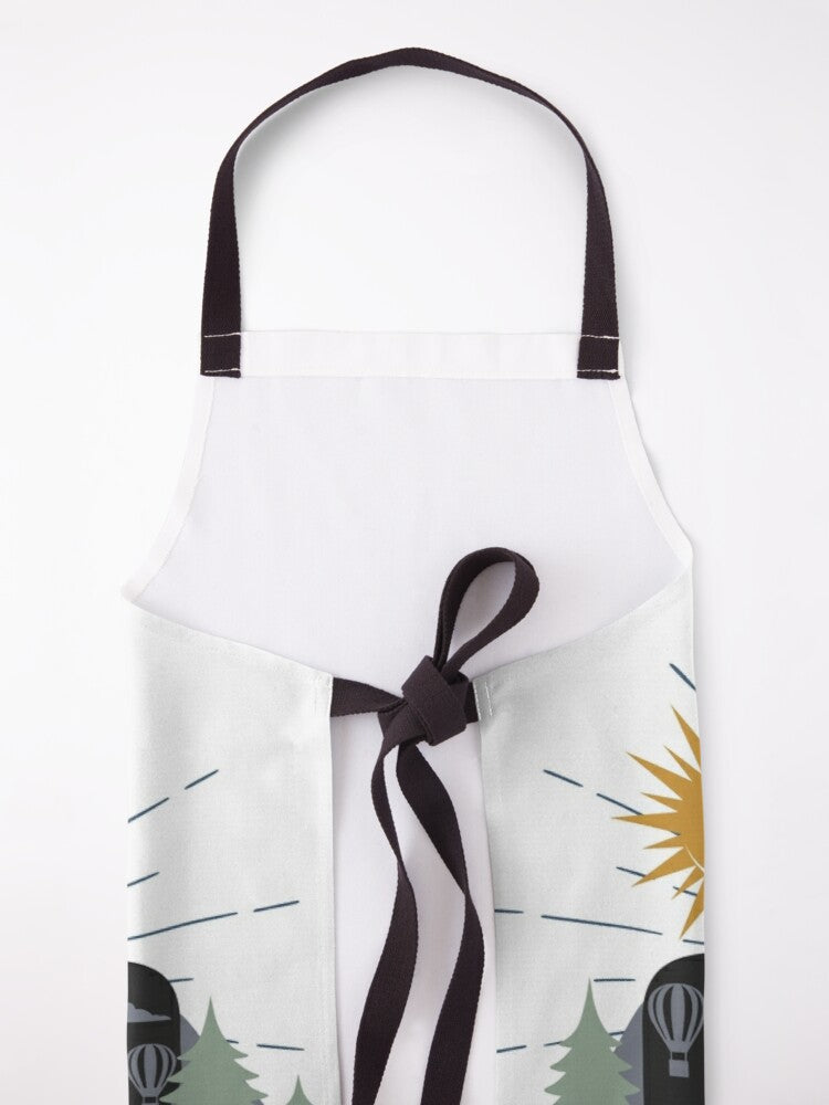 CAMP words - kitchen apron