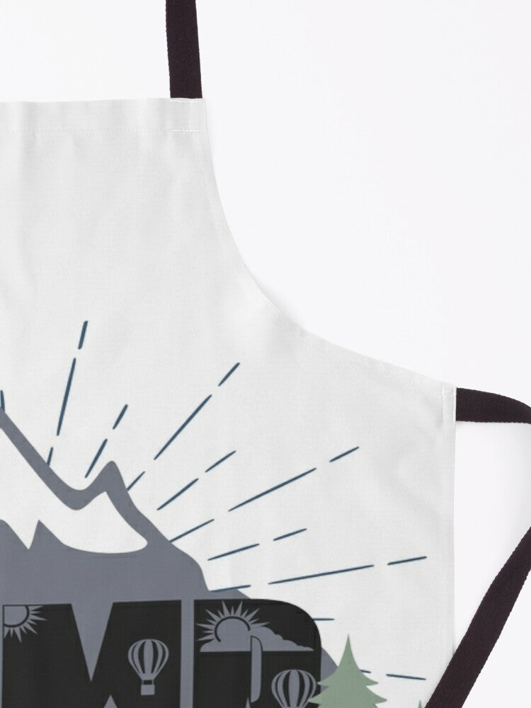 CAMP words - kitchen apron