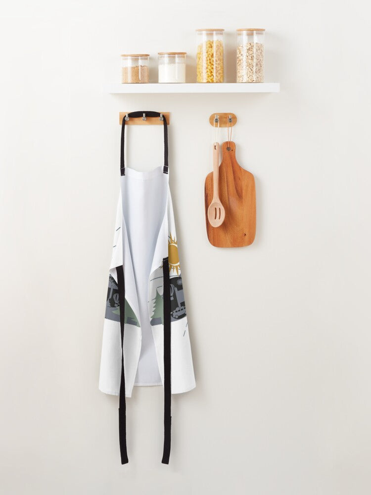 CAMP words - kitchen apron