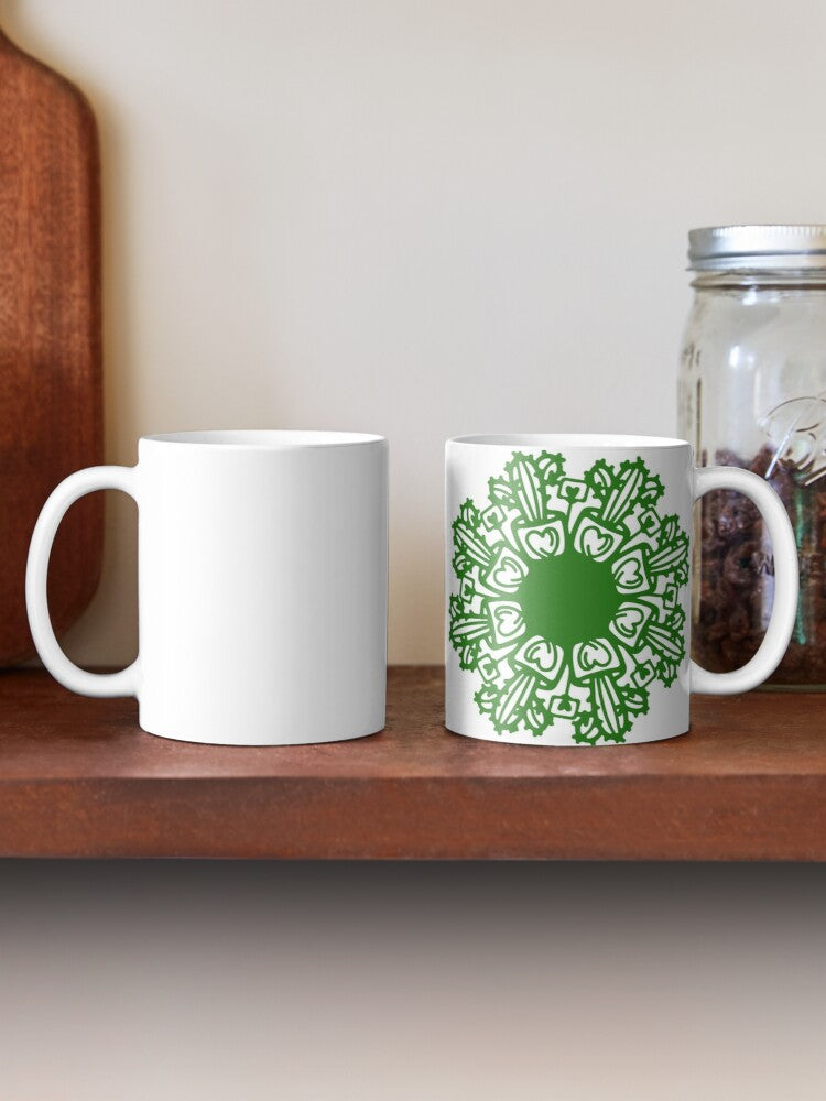 CACTUS MANDALA - coffee or latte mug