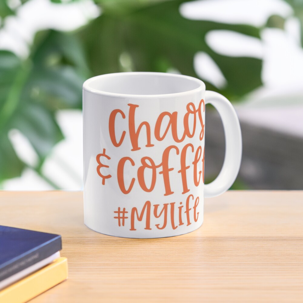 CHAOS and COFFEE - coffee or latte mug