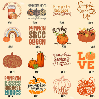 FALL #1-16 | Vinyl Decals