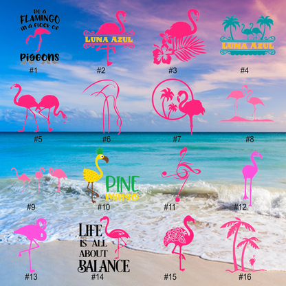 FLAMINGOS #17-32 | Vinyl Decals