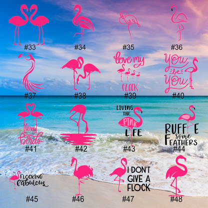 FLAMINGOS #17-32 | Vinyl Decals