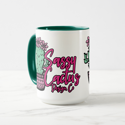 1. TWO TONE COFFEE MUG